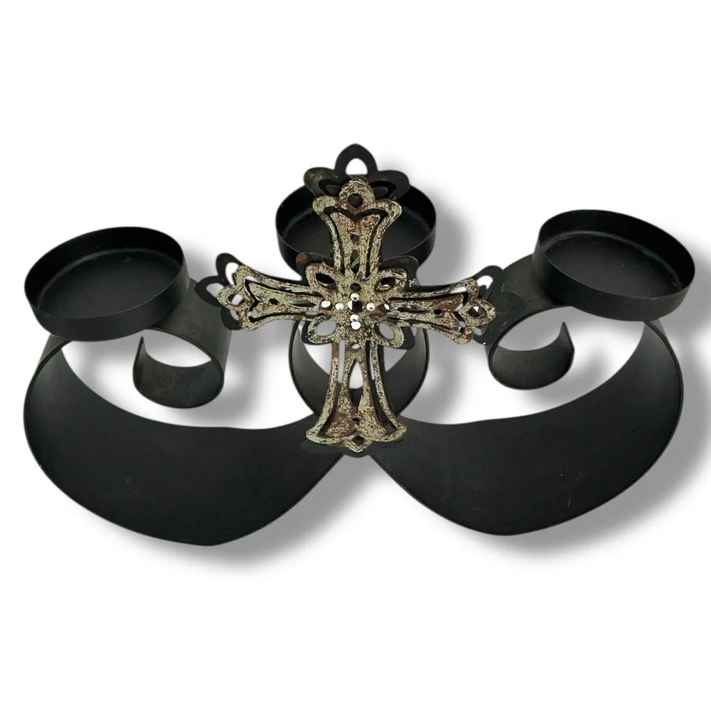 Vintage jeweled cross